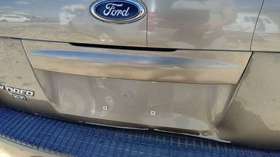 05 Ford Explorer License Plate Trim Surround Panel Oem Tail Trunk Finish Gold Tk