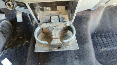 14-16 F250 Slide Out Dash Mounted Cup Holder Assembly Gray 3S 6.7L Powerstroke