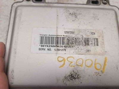 2005 Chevy Equinox Electronic Control Module Computer Ecm Ecu 12591279
