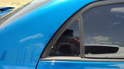 09-13 Toyota Corolla Passenger Right Rear Vent Window Back Door Glass With Frame