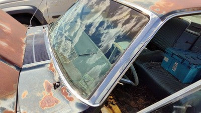 1964-1966 Ford Thunderbird Coupe Chrome Trim Around Windshield Oem