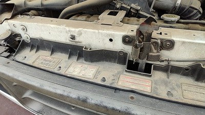 92-96 Ford Van E250 Top Plastic Cover Above Radiator Support Sight Shield Oem