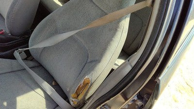 1997 Saturn Sl1 Driver Left Front Seat Belt Retractor Oem Shoulder Gray