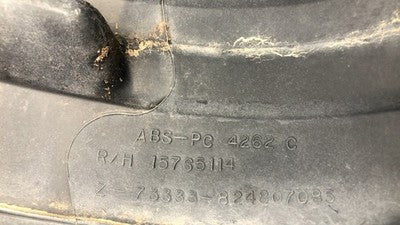 03 Chevy Suburban Passenger Right Rear Upper corner Moulding D Pillar Back Trim