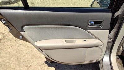 10-12 Ford Fusion Driver Left Rear Door Trim Panel With Switches Back Black Dl