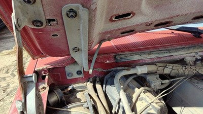 1980-1996 Ford F150 Left And Right Hood Hinge Pair With Springs Oem Set