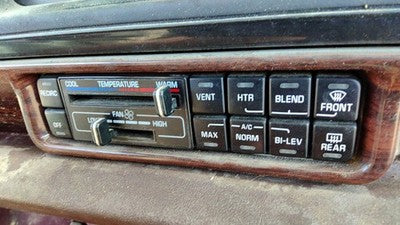1995-1999 Buick Lesabre Temperature Control Module In Dash Heater Ac Head Unit