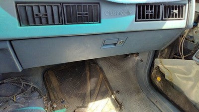 1994 Olds Cutlass Ciera Glove Box Assembly Complete Door With Latch Oem Blue