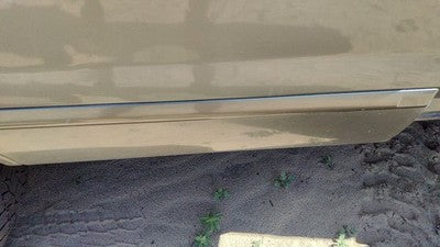 03-05 Explorer Passenger Right Rear Moulding From Door Back Trim Strip Gold Tk