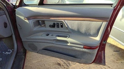 1996 Olds 88 Passenger Right Front Door Trim Panel With Switches Gray