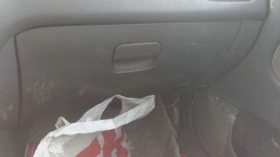 1996-2000 Honda Civic Glove Box Assembly Complete Door With Latch Oem Gray