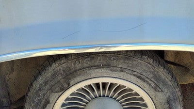 85 Grand Marquis Driver Left Rear Chrome Trim Wheel Flare Moulding Oem Back Gray