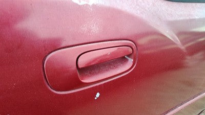 06-10 Charger Passenger Right Rear Outside Door Handle Back Prh Inferno Red