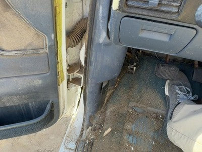 1992 Ford F250 Driver Left Lower Kick Trim Panel Oem Gray