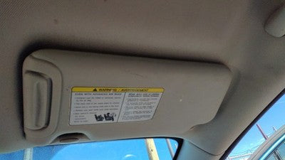 2012-2015 Nissan Versa Note Passenger Right Sun Visor Oem Charcoal G 964003Wc1a