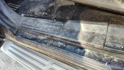 2008 Ford Expedition Driver Left Lower Sill Step Moulding Trim Panel Black/Camel