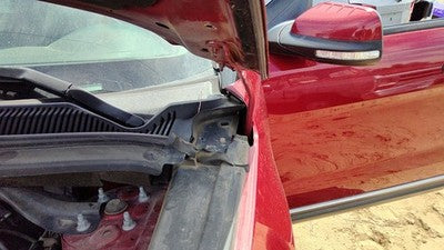 2011-19 Ford Explorer Driver Left Hood Hinge Assembly Oem Ruby Red Rr Bb5z16797a