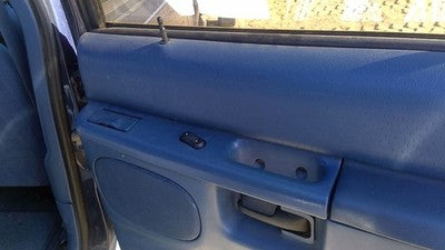 95-99 Ford Explorer Passenger Right Rear Inside Door Trim Panel Only Back Blue