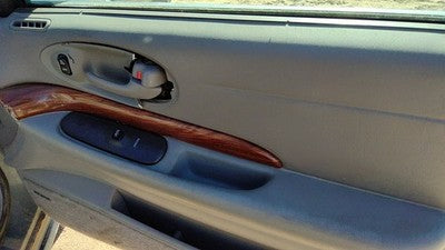 00-01 Lesabre Buick Passenger Right Front Door Trim Panel With Switches Gray 17B