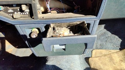 1985-1986 Toyota Camry Ash Tray Assembly Oem Slide Out Dash Blue