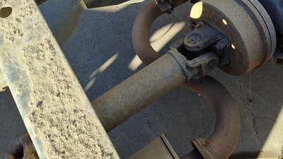 96 Isuzu Npr Front Section Of Rear Driveshaft With Carrier Bearing 4Bd2 3.9L At