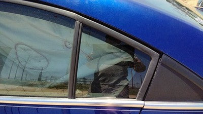 2013-2014 Chevy Cruze Driver Left Rear Vent Window Back Door Glass With Frame