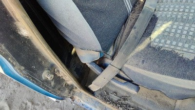 1982 Ford F150 Passenger Right Front Seat Belt Retractor Oem Shoulder Blue