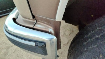 1992-1999 Chevy Suburban Driver Left Moulding From Fender Oem Trim Strip Brown
