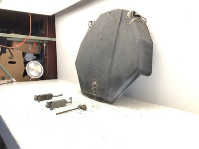 1986 Corvette Spare Tire Carrier With Mount Bracket Set Hardware Cover Shield