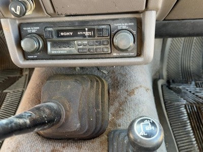 1989-1995 Isuzu Pup Trim Bezel Around Radio Surround Dash Panel Oem Gray