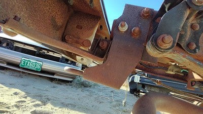 1998 Ford Ranger Rear Tow Hook With Mount Bracket Oem