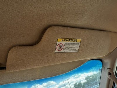 1999 Ford F150 Passenger Right Sun Visor Oem Tan Ex