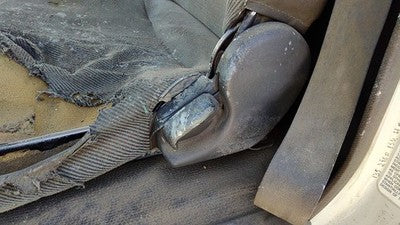 1996 Isuzu Npr Driver Left Side Seat Trim Panel Oem Gray