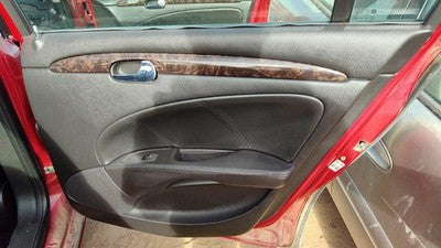 06-07 Lucerne Passenger Right Rear Door Trim Panel With Switches Back Ebony 193