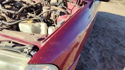 1994-1997 Ford Aspire Driver Left Front Fender Oem E5 Red Hail F4bz16005a