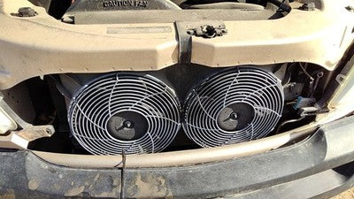 1998-2005 Mercedes Ml350 Electric Cooling Fan Assembly Oem With Motors 3.7L