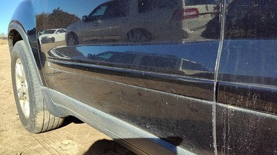 07-12 Acadia Driver Left Front Moulding From Door Trim Strip 58U Carbon Black