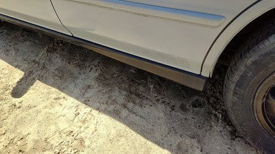 94-97 Honda Accord Driver Left Lower Rocker Panel Moulding Side Skirt Oem Gray