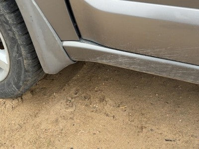 05-09 Legacy Outback Driver Lower Rocker Panel Moulding Side Skirt Silver Slq