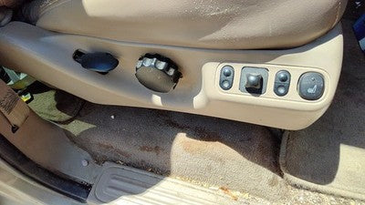 98 Lincoln Navigator Passenger Right Side Power Seat Switch Wh Trim Panel Tan Kx