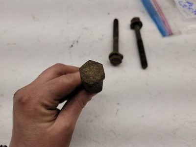 1977 Ford Thunderbird Power Steering Gear Box Mounting Bolts Hardware Set Oem