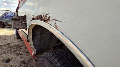 1988 Ford F150 Driver Left Rear Wheel Flare Moulding Oem Back Chrome Trim Lh