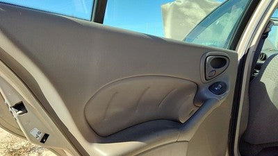 00-05 Grand Am Driver Left Rear Door Trim Panel With Switches Back Dark Taupe
