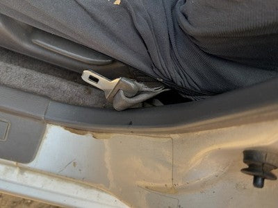 1990 Subaru Legacy Driver Left Lap Belt Retractor Oem Gray
