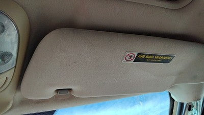 2000-2005 Mercedes Ml350 Passenger Right Sun Visor Oem Tan 16381026107F15
