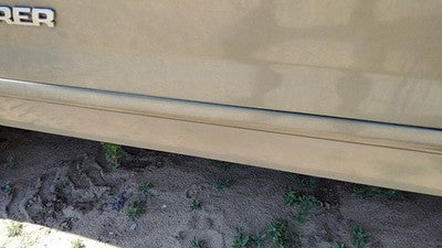 02-10 Ford Explorer Driver Left Front Moulding From Door Oem Trim Strip Gold Tk