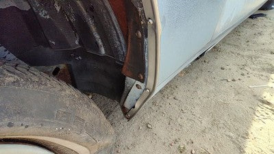 1984 Deville Sedan Lh Driver Left Front Wheel Chrome Moulding Oem Fender