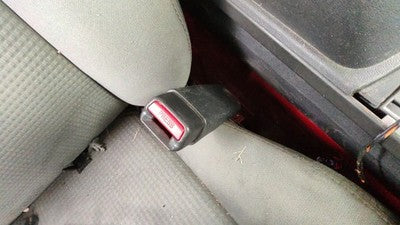 08-10 Charger Passenger Right Front Seat Belt Buckle Receiver Db Slate Gray