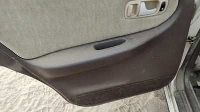 1993 Infinity G20 Driver Left Rear Door Trim Panel With Switches Back Brown