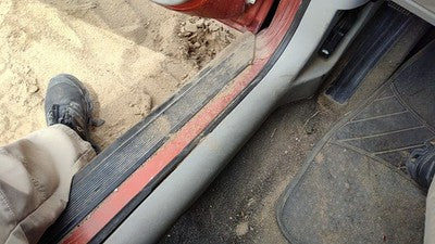 2007 Chevy Cobalt Driver Left Lower Kick Trim Panel Oem Gray 14C